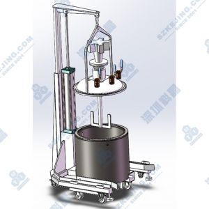 100L帶提升機中轉罐