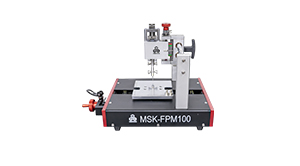 MSK-FPM100 手動(dòng)鈣鈦礦劃線機(jī) 操作視頻